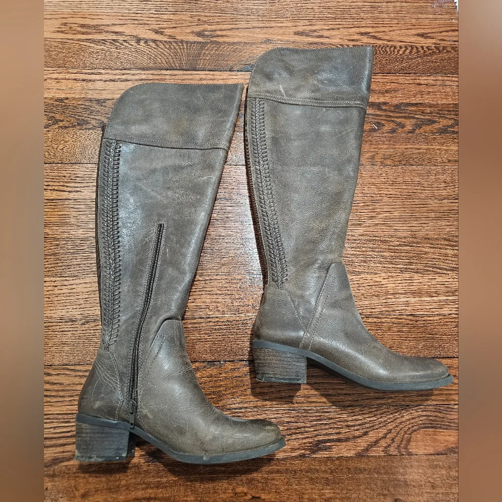 Vince Camuto Bendra Leather Riding Boots